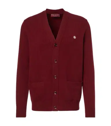 Gucci Double G wool and cashmere cardigan | Thumbnail 1 Gucci Double G wool and cashmere cardigan | Thumbnail 1