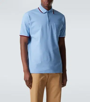 Gucci Cotton-blend piqué polo shirt | Thumbnail 2 Gucci Cotton-blend piqué polo shirt | Thumbnail 2