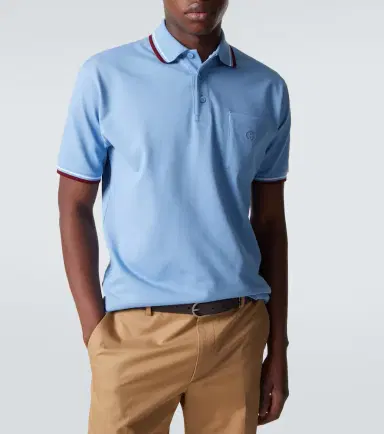 Gucci Cotton-blend piqué polo shirt | Thumbnail 4 Gucci Cotton-blend piqué polo shirt | Thumbnail 4