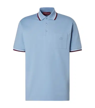 Gucci Cotton-blend piqué polo shirt | Thumbnail 1 Gucci Cotton-blend piqué polo shirt | Thumbnail 1