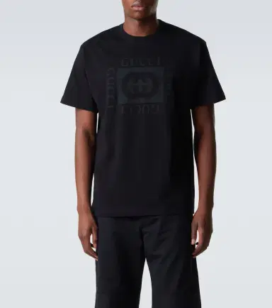 Gucci Interlocking G cotton jersey T-shirt | Thumbnail 4 Gucci Interlocking G cotton jersey T-shirt | Thumbnail 4