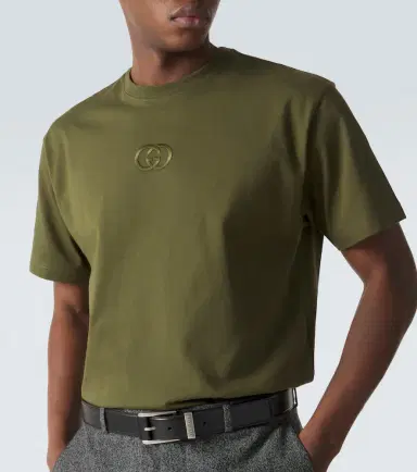 Gucci Interlocking G cotton jersey T-shirt | Thumbnail 3 Gucci Interlocking G cotton jersey T-shirt | Thumbnail 3