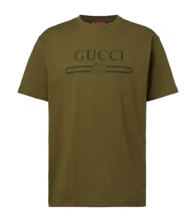 Gucci Logo cotton jersey T-shirt | Thumbnail 1 Gucci Logo cotton jersey T-shirt | Thumbnail 1
