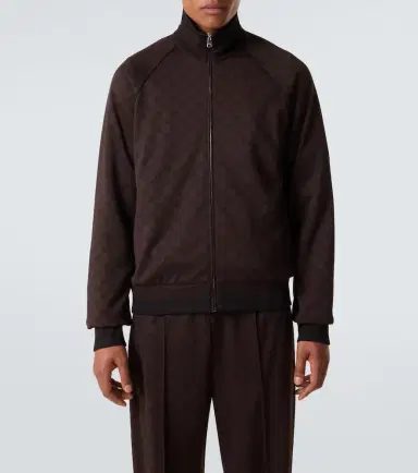 Gucci GG jacquard track jacket | Thumbnail 2 Gucci GG jacquard track jacket | Thumbnail 2