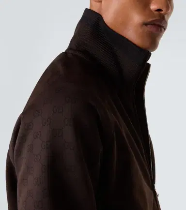 Gucci GG jacquard track jacket | Thumbnail 7 Gucci GG jacquard track jacket | Thumbnail 7