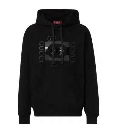 Gucci Logo cotton jersey hoodie | Thumbnail 1 Gucci Logo cotton jersey hoodie | Thumbnail 1
