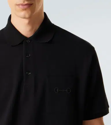 Gucci Horsebit cotton-blend piqué polo shirt | Thumbnail 4 Gucci Horsebit cotton-blend piqué polo shirt | Thumbnail 4