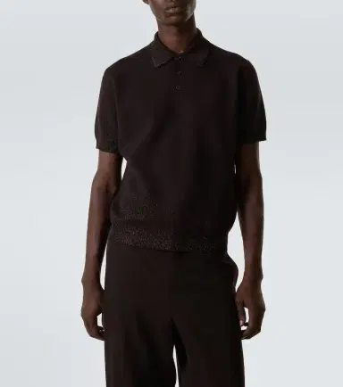 Gucci Interlocking G wool-blend polo shirt | Thumbnail 2 Gucci Interlocking G wool-blend polo shirt | Thumbnail 2