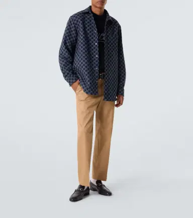 Gucci GG wool jacquard shirt | Thumbnail 2 Gucci GG wool jacquard shirt | Thumbnail 2