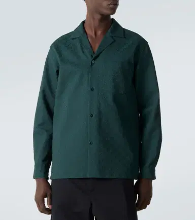 Gucci GG cotton-blend canvas shirt | Thumbnail 4 Gucci GG cotton-blend canvas shirt | Thumbnail 4