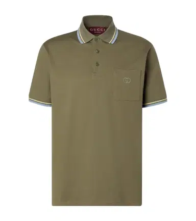 Gucci Cotton-blend piqué polo shirt | Thumbnail 1 Gucci Cotton-blend piqué polo shirt | Thumbnail 1