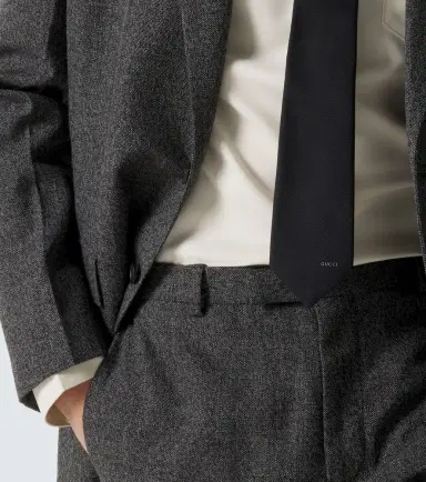 Gucci Horsebit silk jacquard tie | Thumbnail 3 Gucci Horsebit silk jacquard tie | Thumbnail 3