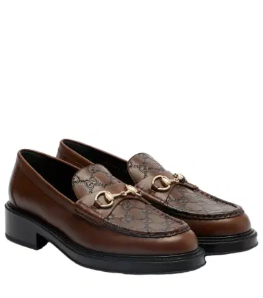 Gucci Horsebit GG leather loafers | Thumbnail 1 Gucci Horsebit GG leather loafers | Thumbnail 1