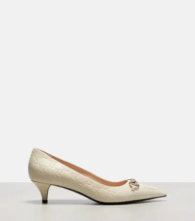 Gucci Erin GG Horsebit leather pumps | Thumbnail 4 Gucci Erin GG Horsebit leather pumps | Thumbnail 4