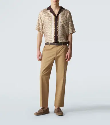 Gucci Web Stripe leather boat shoes | Thumbnail 7 Gucci Web Stripe leather boat shoes | Thumbnail 7