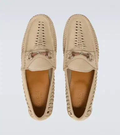 Gucci Horsebit 1953 woven suede loafers | Thumbnail 3 Gucci Horsebit 1953 woven suede loafers | Thumbnail 3
