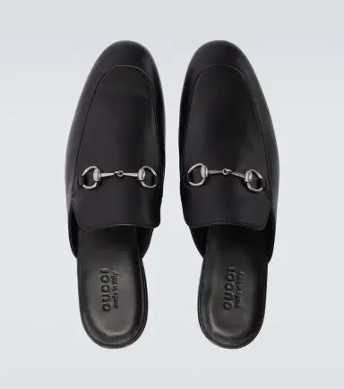 Gucci Jordaan leather mules | Thumbnail 2 Gucci Jordaan leather mules | Thumbnail 2
