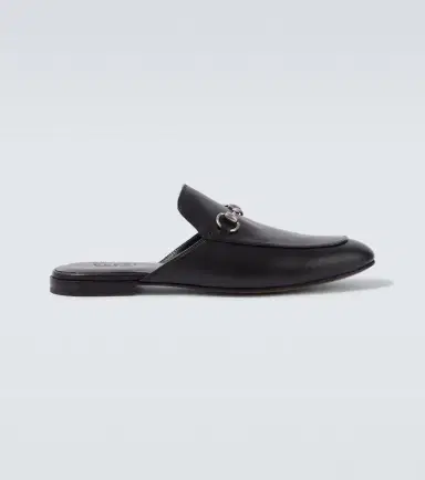 Gucci Jordaan leather mules | Thumbnail 4 Gucci Jordaan leather mules | Thumbnail 4