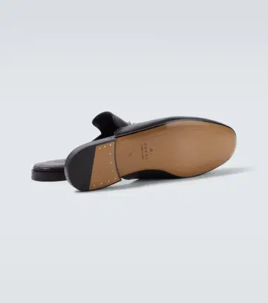 Gucci Jordaan leather mules | Thumbnail 6 Gucci Jordaan leather mules | Thumbnail 6