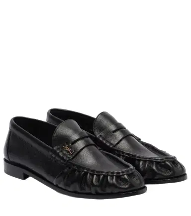 Saint Laurent Le Loafer leather penny loafers | Thumbnail 1 Saint Laurent Le Loafer leather penny loafers | Thumbnail 1