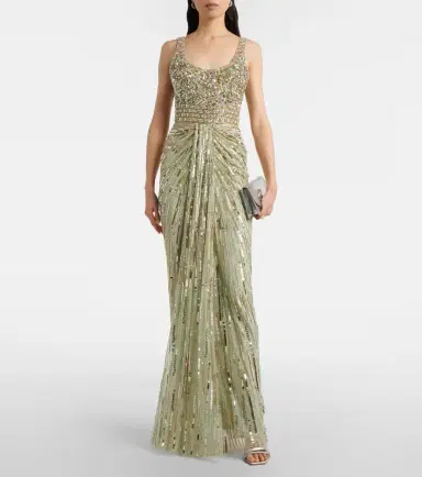 Jenny Packham Elixir embellished bustier gown | Thumbnail 2 Jenny Packham Elixir embellished bustier gown | Thumbnail 2