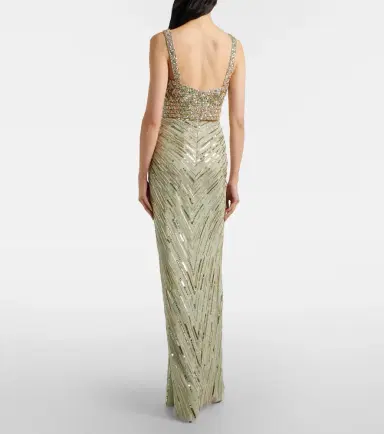 Jenny Packham Elixir embellished bustier gown | Thumbnail 4 Jenny Packham Elixir embellished bustier gown | Thumbnail 4