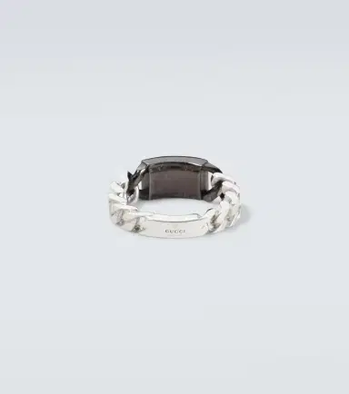 Gucci Interlocking G sterling silver ring | Thumbnail 4 Gucci Interlocking G sterling silver ring | Thumbnail 4