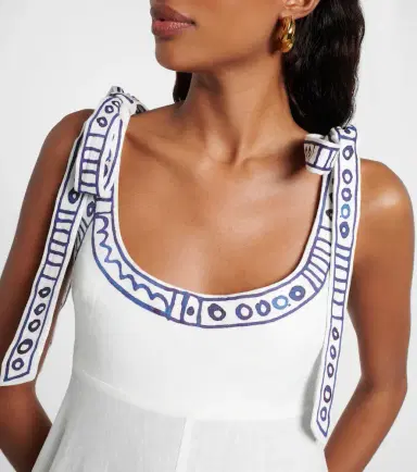 ALÉMAIS Alémais x LRNCE Leela printed linen maxi dress | Thumbnail 5 ALÉMAIS Alémais x LRNCE Leela printed linen maxi dress | Thumbnail 5