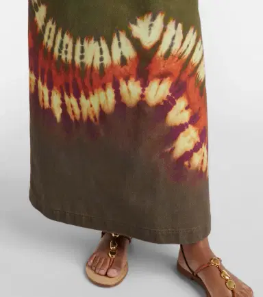 ALÉMAIS Alémais Marilyn dyed denim midi dress | Thumbnail 6 ALÉMAIS Alémais Marilyn dyed denim midi dress | Thumbnail 6