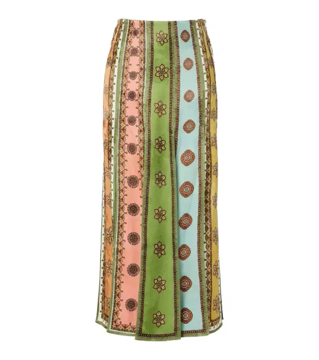 Alémais Contina printed jacquard maxi skirt Alémais Contina printed jacquard maxi skirt