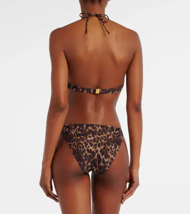 Nili Lotan Leopard-print bikini top | Thumbnail 3 Nili Lotan Leopard-print bikini top | Thumbnail 3