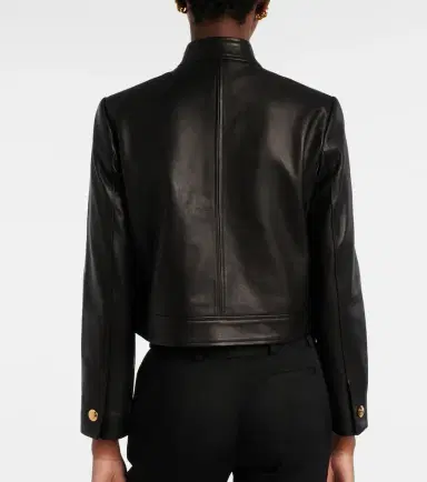 Nili Lotan Hadley cropped leather jacket | Thumbnail 5 Nili Lotan Hadley cropped leather jacket | Thumbnail 5