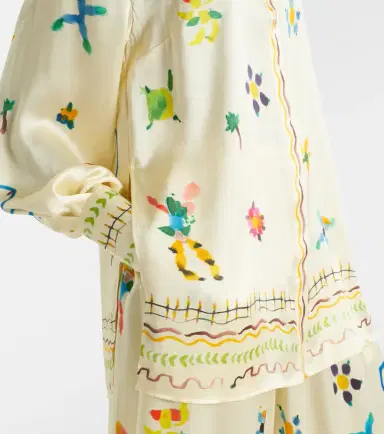 Alemais Alémais Sidi floral silk shirt | Thumbnail 2 Alemais Alémais Sidi floral silk shirt | Thumbnail 2