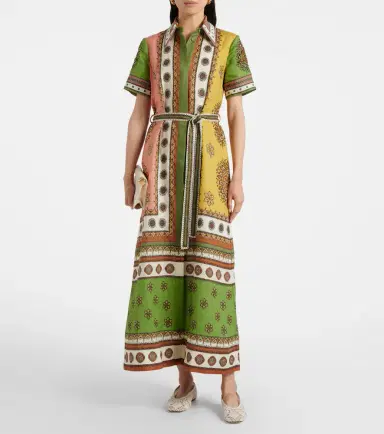 ALÉMAIS Alémais Contina belted linen shirt dress | Thumbnail 3 ALÉMAIS Alémais Contina belted linen shirt dress | Thumbnail 3