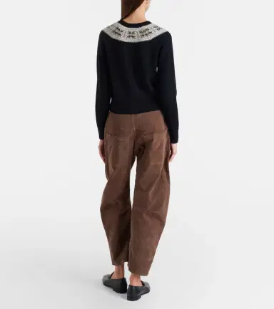 Nili Lotan Shon corduroy barrel-leg pants | Thumbnail 3 Nili Lotan Shon corduroy barrel-leg pants | Thumbnail 3