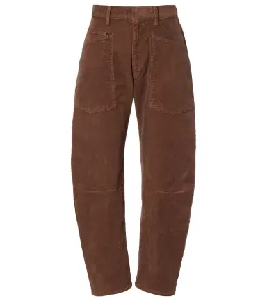 Nili Lotan Shon corduroy barrel-leg pants | Thumbnail 1 Nili Lotan Shon corduroy barrel-leg pants | Thumbnail 1