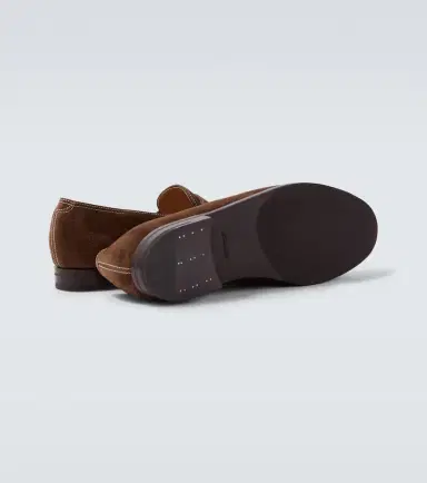 John Lobb Lopez suede penny loafers | Thumbnail 3 John Lobb Lopez suede penny loafers | Thumbnail 3
