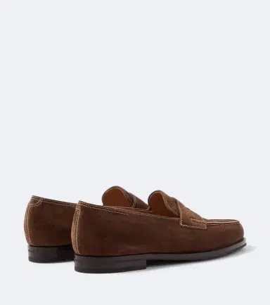 John Lobb Lopez suede penny loafers | Thumbnail 5 John Lobb Lopez suede penny loafers | Thumbnail 5