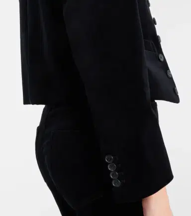 Nili Lotan Patti cotton velvet jacket | Thumbnail 4 Nili Lotan Patti cotton velvet jacket | Thumbnail 4