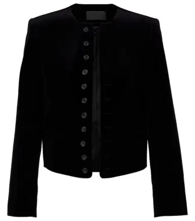 Nili Lotan Patti cotton velvet jacket | Thumbnail 1 Nili Lotan Patti cotton velvet jacket | Thumbnail 1