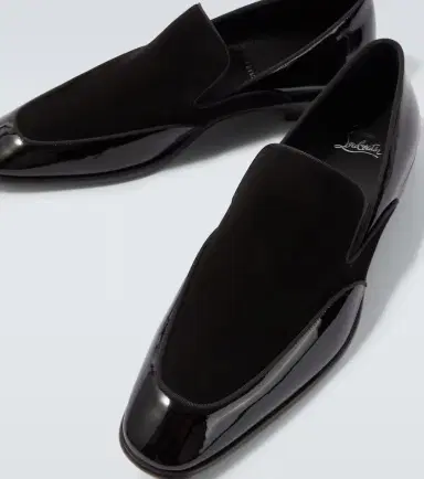 Christian Louboutin Yaki patent leather and suede loafers | Thumbnail 6 Christian Louboutin Yaki patent leather and suede loafers | Thumbnail 6