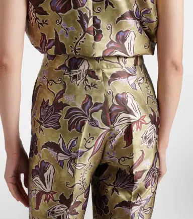 ALÉMAIS Alémais Citron floral cropped pants | Thumbnail 5 ALÉMAIS Alémais Citron floral cropped pants | Thumbnail 5