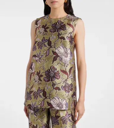 ALÉMAIS Alémais Citron floral top | Thumbnail 6 ALÉMAIS Alémais Citron floral top | Thumbnail 6