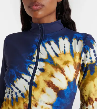 Alemais Alémais Martine draped printed rashguard top | Thumbnail 2 Alemais Alémais Martine draped printed rashguard top | Thumbnail 2
