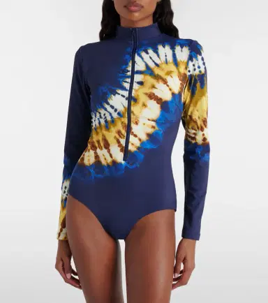 Alemais Alémais Martine draped printed rashguard top | Thumbnail 3 Alemais Alémais Martine draped printed rashguard top | Thumbnail 3