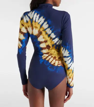 Alemais Alémais Martine draped printed rashguard top | Thumbnail 4 Alemais Alémais Martine draped printed rashguard top | Thumbnail 4