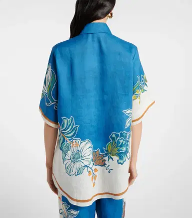 Alemais Alémais Luda floral linen shirt | Thumbnail 2 Alemais Alémais Luda floral linen shirt | Thumbnail 2