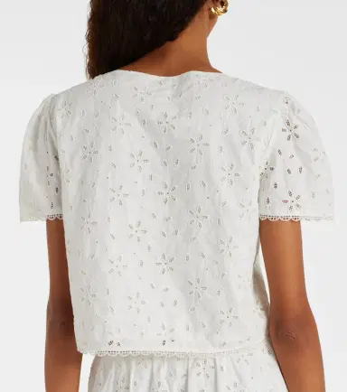 Posse Salma embroidered cotton top | Thumbnail 2 Posse Salma embroidered cotton top | Thumbnail 2