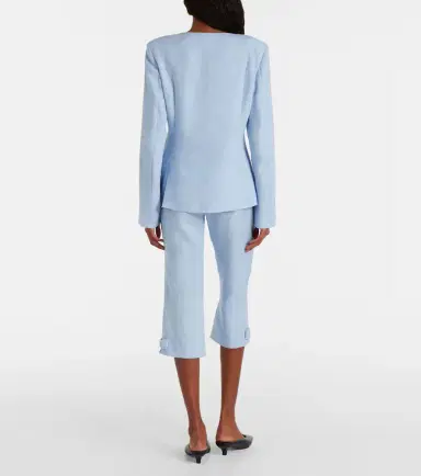 Posse Harper linen capri pants | Thumbnail 5 Posse Harper linen capri pants | Thumbnail 5
