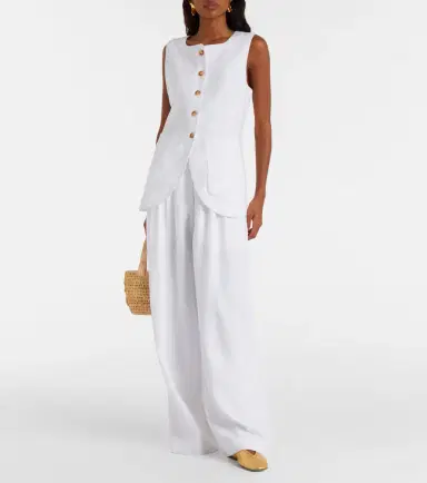Posse Emma linen vest | Thumbnail 3 Posse Emma linen vest | Thumbnail 3